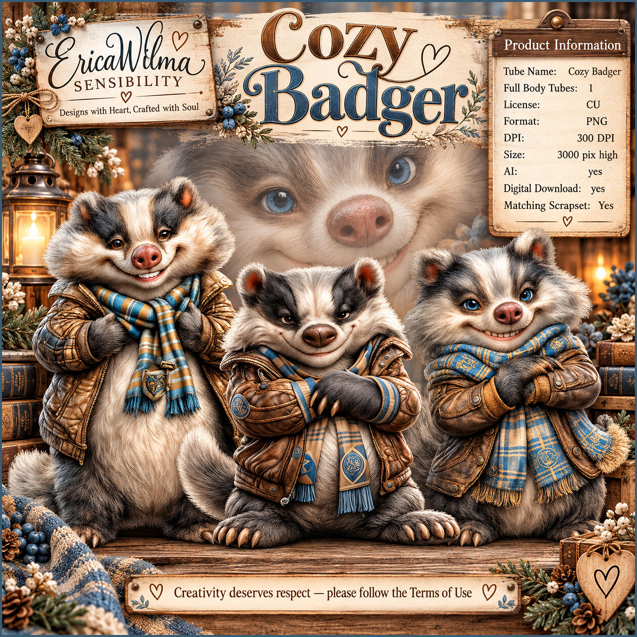(image for) EW AI Cozy Badger - Tubeset 2026